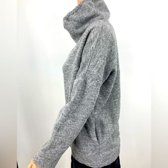 J.Crew Women’s Funnel Neck Grey Sweater Size S - Picture 3 of 9